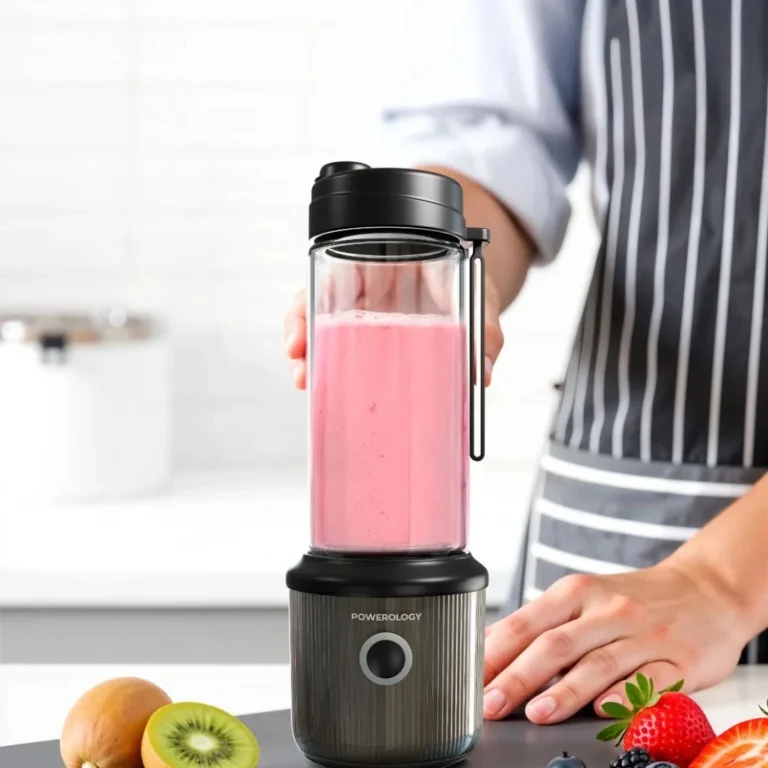 مخلوط کن پاورولوژی Powerology Press & Refresh Portable Blender مشکی